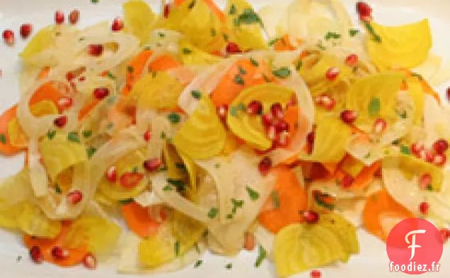 Salade De Légumes Racines Et Grenade