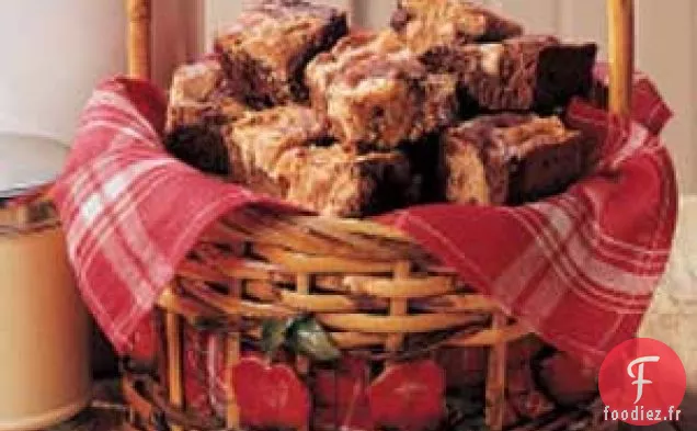 Brownies Tourbillonnants au Beurre d'Arachide