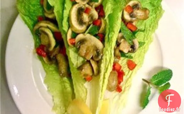 Salade De Champignons Rôtis