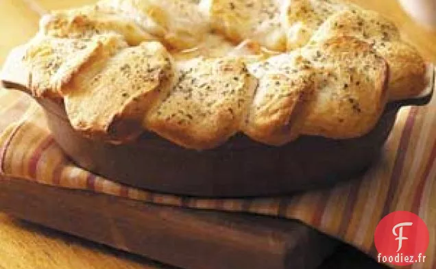 Casserole De Bœuf Garnie De Biscuits