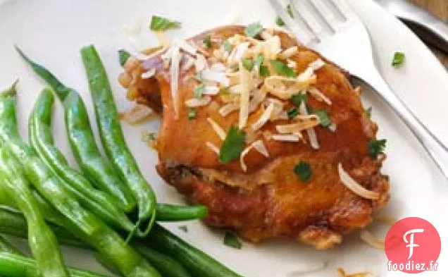 Poulet à La Noix De Coco Cuit Lentement