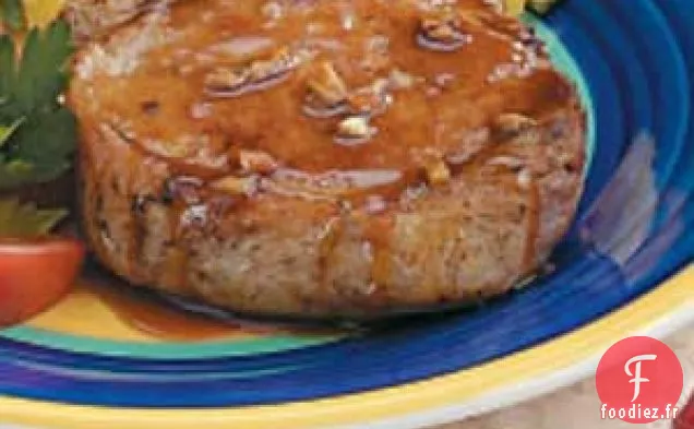 Côtelettes De Porc Miel-Ail