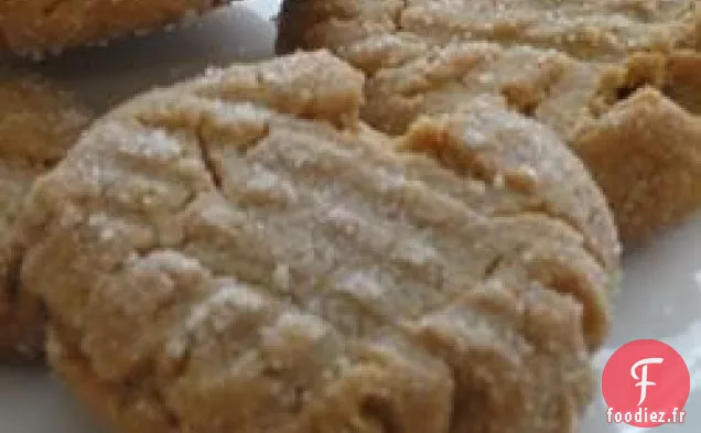 Biscuits au Beurre d'Arachide - Sans Gluten