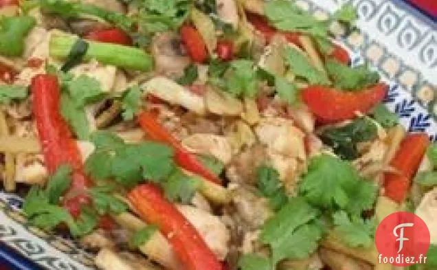 Poulet Thaï au Gingembre (Gai Pad King)