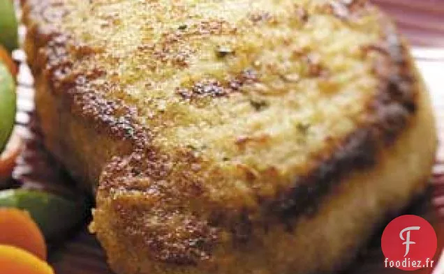 Côtelettes De Porc Panées