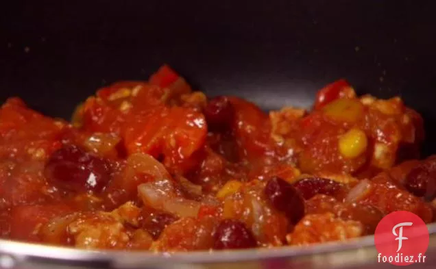 EZ as 1-2-3-Chili à la Dinde d'alarme