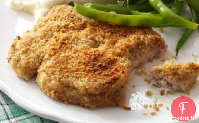 Côtelettes De Porc Panées