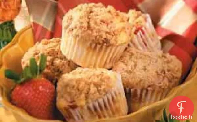 Muffins Streusel aux Fraises