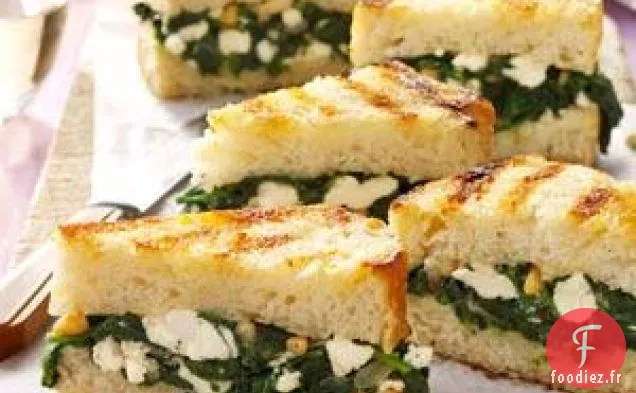 Bouchées Sandwich à La Grecque