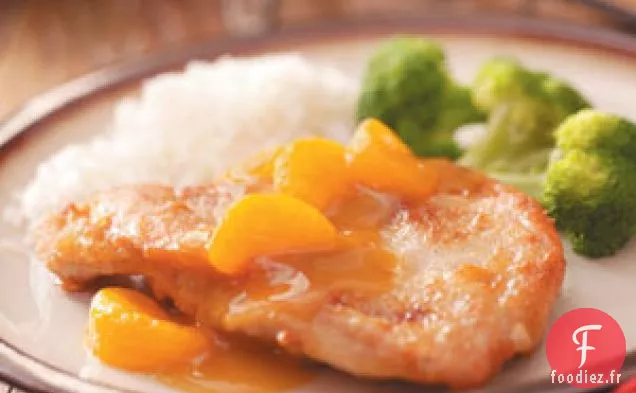 Poulet Épicé à la Mandarine et à l'Orange