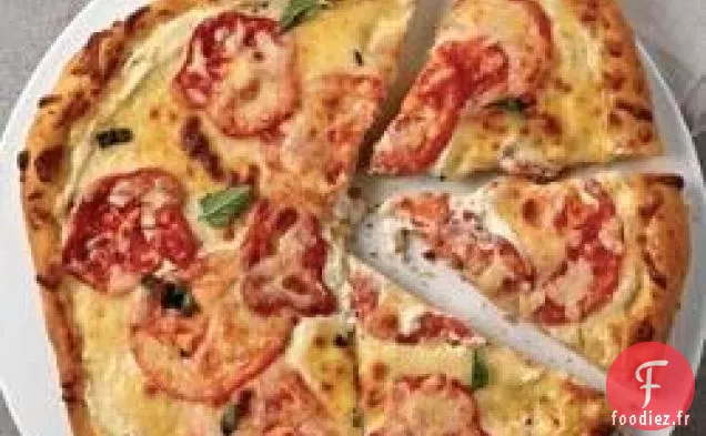 Pizza Tomate-Basilic Facile