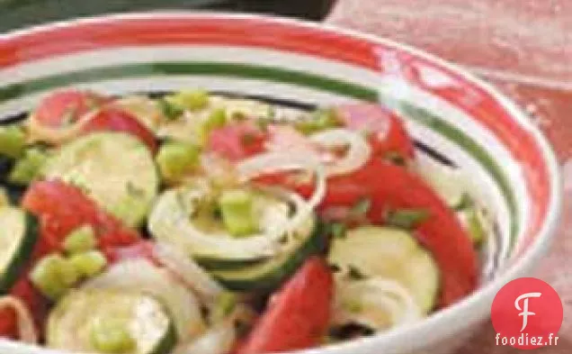 Salade de Courgettes et Tomates