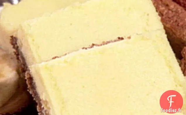 Carrés de Gâteau au Fromage au Limoncello