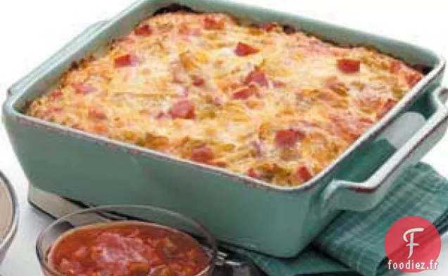 Casserole d'Œufs Pour la Nuit