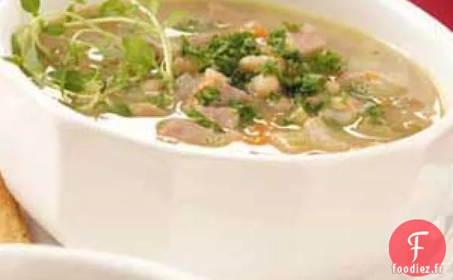 Soupe au Jambon et aux Haricots