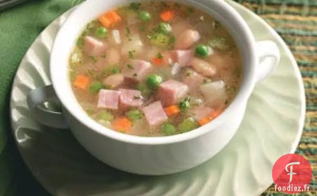 Soupe au Jambon et aux Haricots