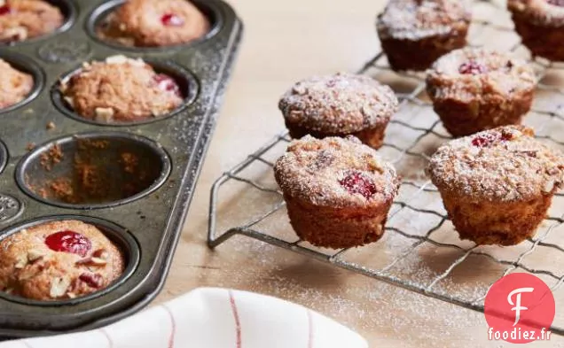 Muffins Miniatures aux Cerises de Blanche