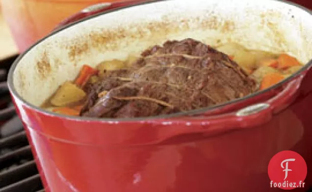 Rôti de Pot braisé au Vin Rouge