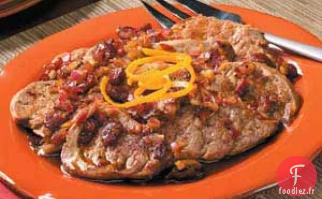Médaillons de Porc Cran-Orange