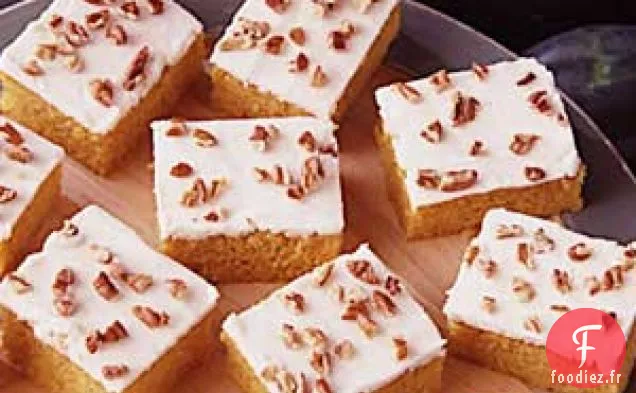 Carrés de Courge d'Hiver