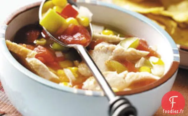 Soupe au Poulet du Sud-Ouest à La Mijoteuse