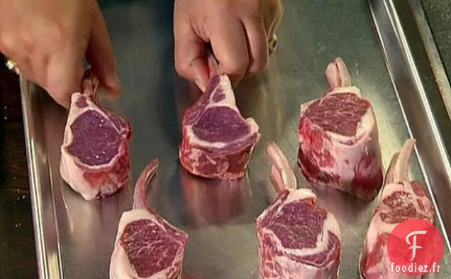 Côtelettes d'Agneau Grillées à la Charmoula