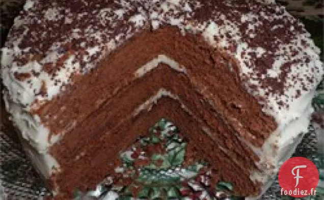 Gâteau Lizzie au Chocolat Fourré au Caramel