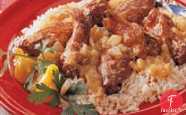 Fricassée d'Ailes de Poulet