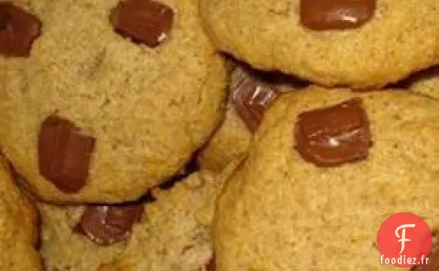 Biscuits au Blé Blanc Entier et aux Pépites de Chocolat au Miel