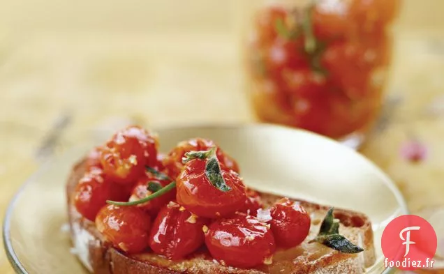 Tomates Raisins Rôties et Ail à l'Huile d'Olive