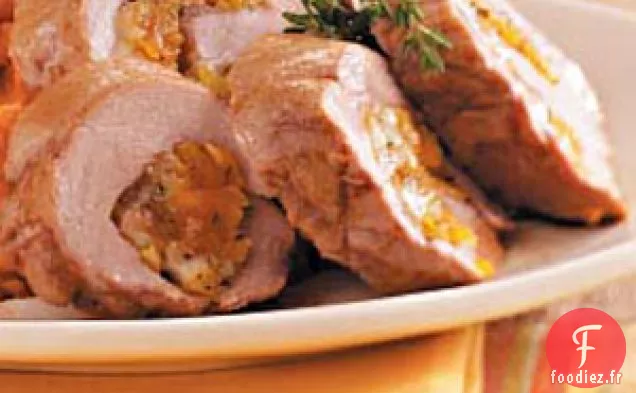 Filet de Porc Farci aux Abricots