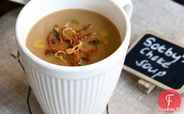 Soupe De Topinambours Et Ail Rôti