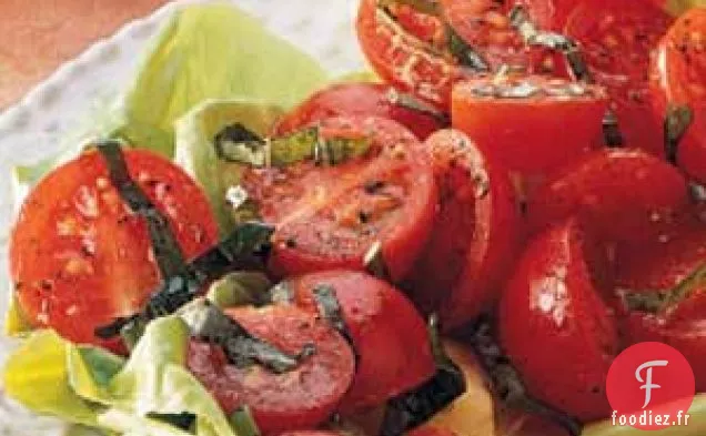 Tomates Cerises Au Basilic