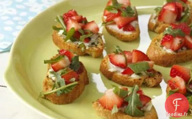 Bruschetta Brunch aux Fraises
