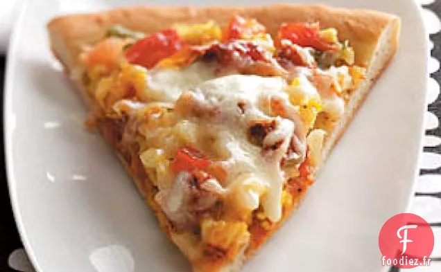 Pizza Végétarienne pour le Petit-Déjeuner