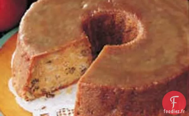 Gâteau au Café aux Pommes et au Caramel