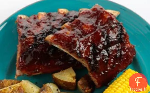 Côtes Levées pour Bébé BBQ à l'Orange