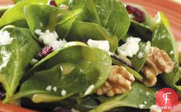 Salade Dijon-Épinards Aux Noix