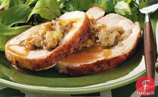 Rouleau de Poitrine De Dinde Inspiré de Maui