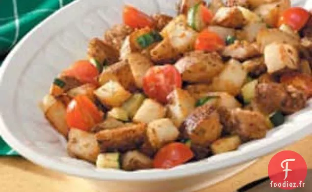 Pommes de Terre et Légumes aux Herbes