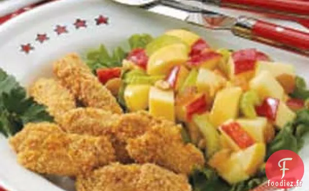 Lanières de Poulet au Sésame Cuites au Four