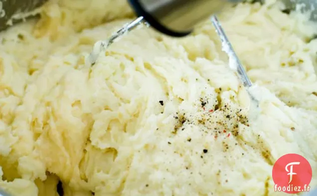 Purée de Pommes De Terre à l'Ail Rôtie