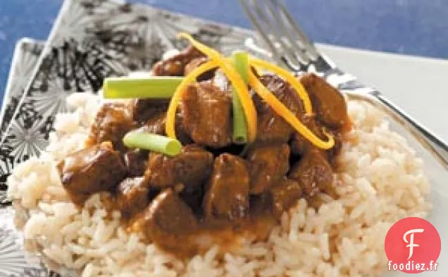 Boeuf Asiatique à l'Orange