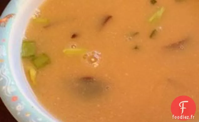 Soupe Miso aux Champignons Shiitake