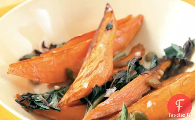 Quartiers de Patates Douces à l'Ail et à l'Origan