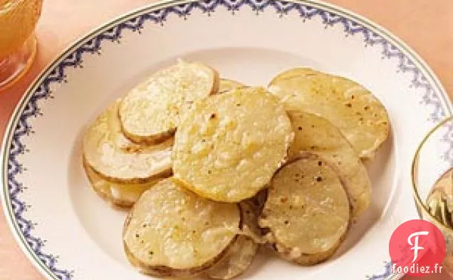 Cuisson de Pommes de Terre au Gruyère