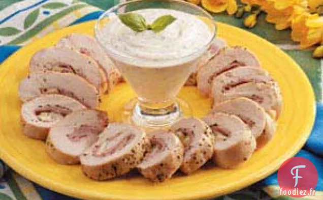 Spirales de Dinde Farcies