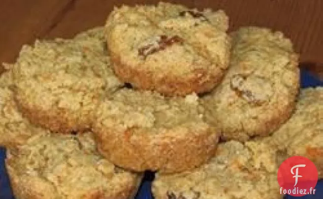 Muffins aux Raisins Secs et aux Carottes Sans Allergies
