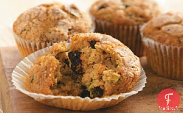 Muffins aux Courgettes à l'Orange