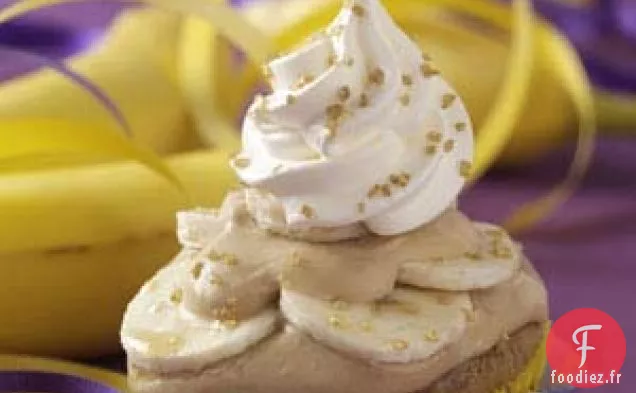 Les Bananes Favorisent les Cupcakes Surprises